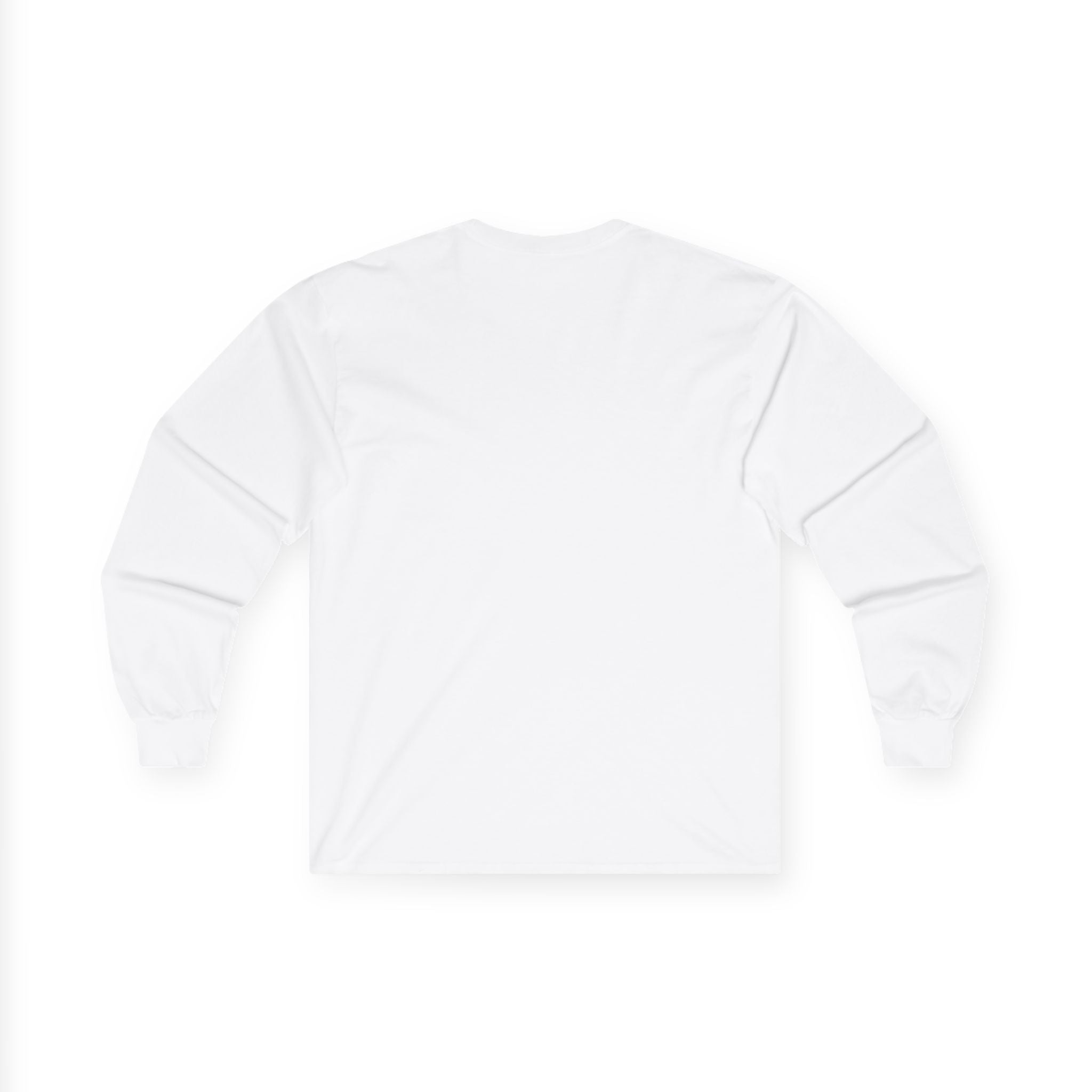 Built Different Long Sleeve Tee — "Built Different. Heaven Edition" Minimal Graphic Shirt